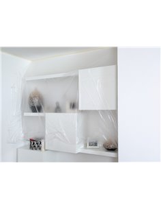 tesa ® 4368 Masking película con cinta de papel adhesivo ligeramente rizados 2