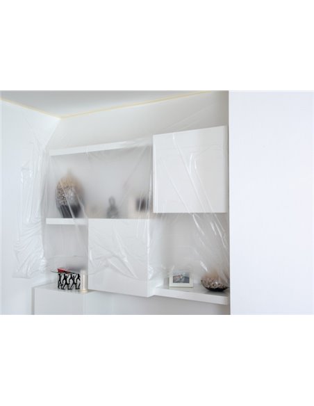 tesa ® 4368 Masking película con cinta de papel adhesivo ligeramente rizados