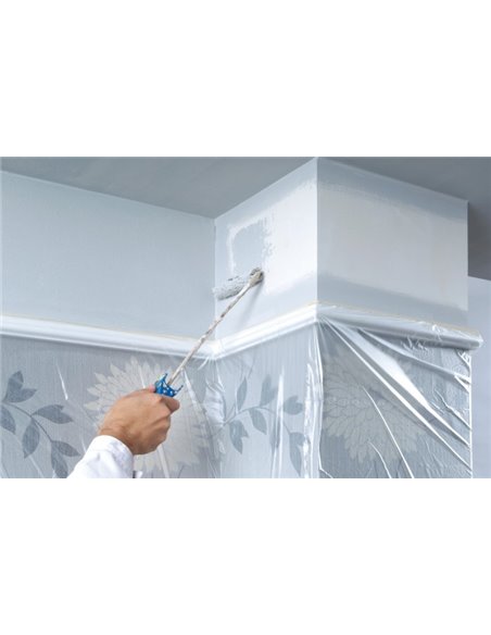 tesa ® 4368 Masking película con cinta de papel adhesivo ligeramente rizados