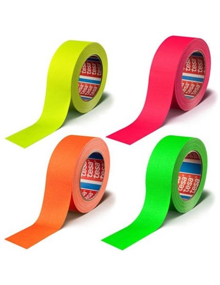 tesa® 4671 tesaBand Premium Naranja Fluorescente Mate
