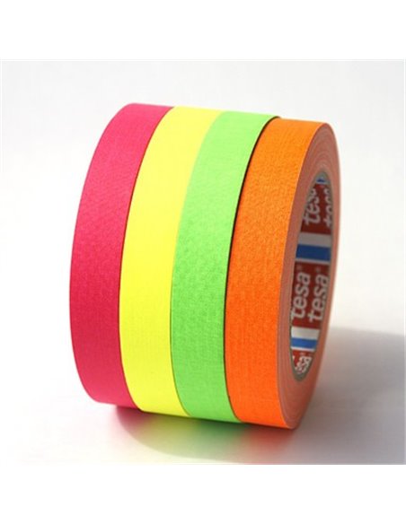 tesa® 4671 tesaBand Premium Amarillo Fluorescente Mate