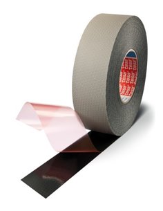 tesa ® 4863 PV3 Recubierto de silicona rodillo de cinta de recubrimiento con la superficie en relieve