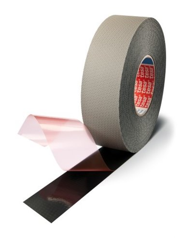 tesa ® 4863 PV3 Recubierto de silicona rodillo de cinta de recubrimiento con la superficie en relieve